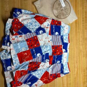 Bamboo Carhartt Multicolor Patchwork Skorts